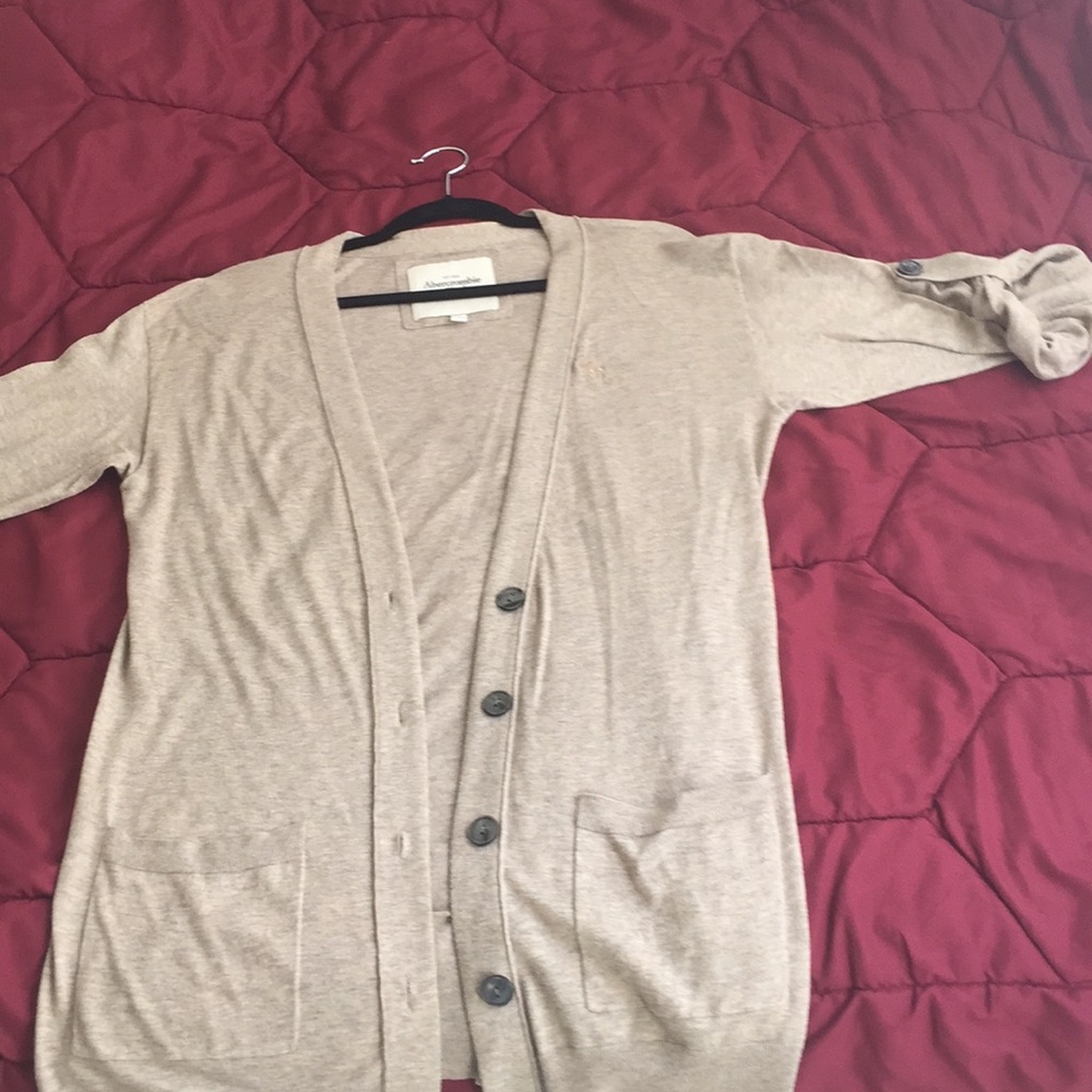 Long gilet in coton